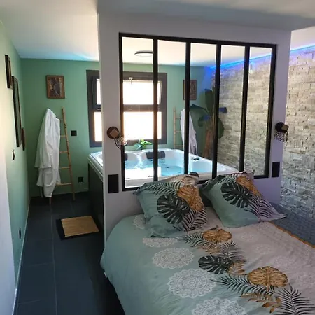 Superbe Avec Jacuzzi Et Exterieur Lägenhet Perpignan
